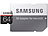 Samsung microSD 64 GB PRO+ mit SD-Adapter, UHS-I  U3 / Class 10 Samsung microSD-Speicherkarte UHS U3
