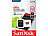 SanDisk Ultra microSDXC, 200 GB, 100 MB/s, Class 10, U1, A1, mit Adapter SanDisk microSD-Speicherkarten UHS U1