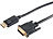 DisplayPort Kabel: auvisio Adapterkabel DisplayPort 20p auf DVI-D 24+1, 2m, schwarz