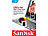 SanDisk Ultra Fit USB-3.1-Flash-Laufwerk, 64 GB SanDisk Mini-USB-Speichersticks