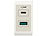 revolt Reise-USB-C-Netzteil mit Quick Charge 3.0, USB Typ C & A, 6 A / 33 W revolt Mini-Netzteile, Multiport, USB-A & USB-C, 230V