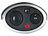 VisorTech Überwachungskamera-Attrappe, Bewegungsmelder, Alarm-Funktion, 85 dB VisorTech Kamera-Attrappen