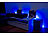 Luminea RGB-LED-Streifen-Erweiterung LAC-515, 5 m, Versandrückläufer Luminea WLAN-LED-Streifen-Sets in RGB