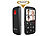 simvalley communications 5-Tasten-Senioren- & Kinder-Handy mit Garantruf Premium, LED und Radio simvalley communications