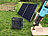 revolt Powerstation & Solar-Generator mit 2 Solarpanels, 1.456 Wh, 2.000 W revolt 2in1-Solar-Generatoren & Powerbanks, mit externer Solarzelle
