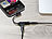 auvisio 2er-Set Kopfhörer-/Lade-Adapter für iPhone auf 3,5 mm-Klinke auvisio Adapter für Lightning-Anschluss auf Klinke, mit Ladefunktion
