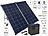 revolt Powerstation & Solar-Generator mit 240-Watt-Solarpanel, 1.456 Wh revolt 2in1-Solar-Generatoren & Powerbanks, mit externer Solarzelle