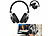 auvisio 2 digitale Funkkopfhörer & Hörverstärker, 98 db TV-Modus, Ton-Balance auvisio Digitale Over-Ear-Funk-Kopfhörer und Hörverstärker