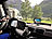 Lescars Front- und Rückfahrkamera mit XXL-Monitor 7" / 17,78 cm, 170°, IR Lescars Front- und Rückfahrkameras mit Monitor