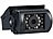 Lescars Rückfahrkamera für Lkw mit XXL 7" (17,78 cm) Monitor, 20-m-Kabel, 170° Lescars