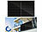 revolt 6er-Set monokristalline Solarmodule, 380 W, IP68, MC4-komp., schwarz revolt Solarpanels mit Halbzellen-Technologie