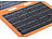 revolt 21-Watt-Solarpanel-Ladegerät, USB-C/-A, je 2,4 A, faltbar, IP65, ETFE revolt Mobiles Solarpanels mit USB-Anschluss, für Smartphones & Co.
