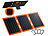 revolt 21-Watt-Solarpanel-Ladegerät, USB-C/-A, je 2,4 A, faltbar, IP65, ETFE revolt