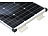 revolt Solarstrom-Set: MPPT-Laderegler mit 2x 110-W-Solarmodul, bis 20 A, App revolt MPPT-Solarladeregler für 12/24-V-Batterien, mit Bluetooth und App