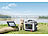 revolt Powerstation & Solar Generator mit 1120 Wh + 2x 240W Solarmodul revolt 2in1-Hochleistungsakkus & Solar-Generatoren