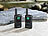 simvalley communications 4er-Set PMR-Funkgeräte mit VOX und 8 Kanälen, 446 MHz, inkl. 12 Akkus simvalley communications Walkie-Talkies