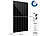 revolt Solar-Set: 2x 430-W-Solarmodul, 800-Watt-Mikroinverter, Einspeisekabel revolt Solaranlagen-Set: Mikro-Inverter mit MPPT-Regler und Solarpanel