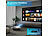 SceneLights LED-Full-HD-Beamer, native 1080p, 800 ANSI-Lumen, Versandrückläufer SceneLights LED-Heim-Beamer