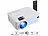 Projektor: SceneLights LED-HD-Beamer mit 720p-Auflösung, 4.500 Lumen, bis 254 cm Diagonale