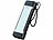 revolt Outdoor-USB-Powerbank mit 28-Watt-Solar-Ladegerät, 20.000 mAh revolt