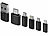 Callstel 6-teiliges USB-Adapter-Set, OTG-USB, Lightning, 60 Watt PD Callstel Adapter-Sets mit Micro-USB, USB-C, USB-A und Lightning, USB mit OTG