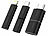 Callstel 6-teiliges USB-Adapter-Set, OTG-USB, Lightning, 60 Watt PD Callstel Adapter-Sets mit Micro-USB, USB-C, USB-A und Lightning, USB mit OTG