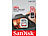 SanDisk Ultra SDHC-Speicherkarte, 32 GB, 120 MB/s, Class 10, U1 SanDisk SD-Speicherkarten UHS U1