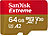 SanDisk Extreme microSDXC (SDSQXAH-064G-GN6MA), 64 GB, 170 MB/s, U3 / A2 SanDisk