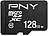 PNY Performance Plus microSD, mit 128 GB und SD-Adapter, Class 10 PNY