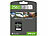 PNY Elite-X SD-Karte mit 256 GB, Lesen bis zu 100 MB/s, Class 10, UHS-I U3 PNY