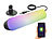 Luminea Home Control WLAN-USB-Stimmungsleuchte mit RGB+CCT-LEDs, App, 80 lm, 3,5 W, schwarz Luminea Home Control