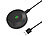 auvisio Omnidirektionales 360°-Kondensator-Konferenzmikrofon,Versandrückläufer auvisio USB-Kondensator-Mikrofone
