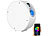 Lunartec Laser-3D-Sternenhimmel-Projektor, RGB-LEDs, Sprach-/Zeitsteuerung, App Lunartec