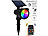 Lunartec Smarter Solar-LED-Spot mit RGB-CCT, 50 lm, Versandrückläufer Lunartec RGB-CCT-LED-Spots mit Solar-Panel und App