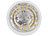 Luminea Home Control 4er-Set WLAN-LED-Spots, GU10, RGB-CCT 4,5 Watt, 326 lm, 45°, App Luminea Home Control WLAN-LED-Lampen GU10 RGBW