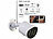 7links WLAN-IP-Kamera mit Full HD, Dual-Nachtsicht, Sirene, Versandrückläufer 7links WLAN-IP-Überwachungskameras für Echo Show, mit Nachtsicht