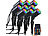Luminea Home Control 3x 3er-Set WLAN-Gartenstrahler, dimmbar, RGB & CCT, je 520 lm, App Luminea Home Control