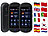 simvalley MOBILE 2er Set - Mobiler Echtzeit-Sprachübersetzer, 106 Sprachen, 4G, WLAN simvalley MOBILE 