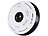 7links 360°-Panorama-Überwachungskamera mit 2K, Versandrückläufer 7links WLAN-IP-Überwachungskameras mit 360°-Rundumsicht