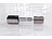 VisorTech Elektronischer Tür-Schließzylinder, Fingerabdruck, Transponder, IP44 VisorTech