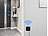 VisorTech Elektronischer Tür-Schließzylinder mit WLAN-Gateway, Fingerscan, App VisorTech Elektronische Tür-Schließzylinder mit Fingerabdruck-Sensor und Tansponder