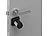 VisorTech Elektronischer Tür-Schließzylinder, Code, 2 Schlüssel, Bluetooth, IP44 VisorTech Elektronische Tür-Schließzylinder mit Bluetooth, Zahlen-Code und Schlüssel