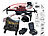 Simulus Faltbare GPS-Drohne, 4K-Cam, 360°-Abstandssensor, Versandrückläufer Simulus Faltbarer GPS-WLAN-Quadrokopter mit Gimbal-Kameras