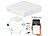 7links HomeKit-Set: ZigBee-Gateway + 5 RGB-CCT-LED-Lampen, E27, 9 W, 806 lm 7links Apple HomeKit-zertifizierte ZigBee-Steuereinheiten mit E27-LED-Lampen
