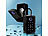 Xcase Smarter Schlüssel-Safe, Touch-PIN, Fingerprint, Transponder, Bluetooth Xcase Mini-Schlüssel-Safes mit Bluetooth, App, Transponder & Fingerabdruck-Scanner