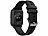 newgen medicals 2er-Set ELESION-kompatible Fitness-Smartwatch, Szenen-Steuerung, IP68 newgen medicals Fitness-Smartwatches, ELESION-kompatibel, Bluetooth & App
