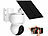 7links Solar-Akku-Überwachungskamera mit Full HD, Pan-Tilt, WLAN und App 7links Hochauflösende Pan-Tilt-WLAN-Überwachungskameras mit Solarpanel