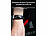 newgen medicals Fitness-Armband mit EKG-, Herzfrequenz- & SpO2-Anzeige, IP67 newgen medicals