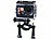 Somikon 6K-Actioncam mit 2 Farbdisplays, WLAN, Bildstabilisierung, Sony-Sensor Somikon 