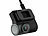 NavGear Kompakte 4K-Dashcam mit Full-HD-Heckkamera, G-Sensor, Parkwächter, App NavGear